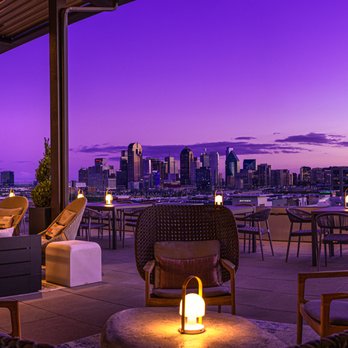 Rh rooftop restaurant Dallas